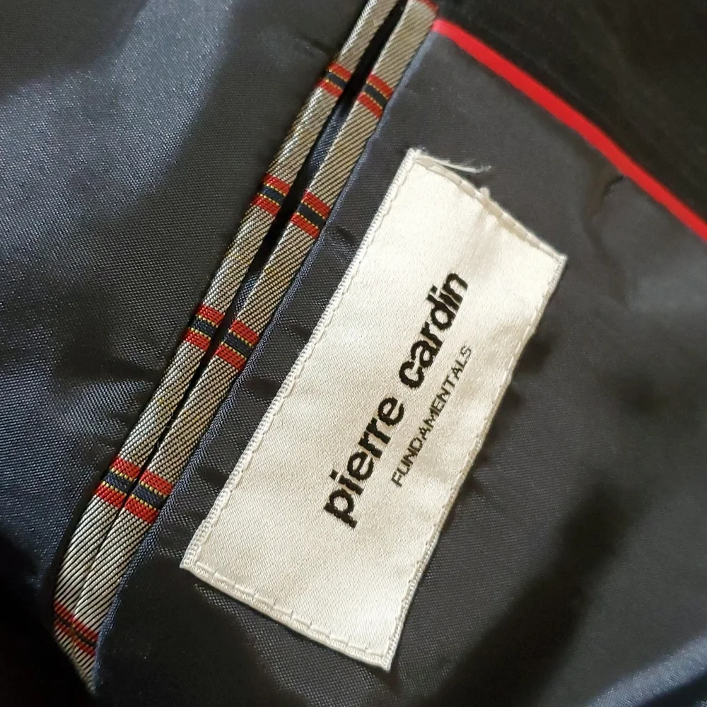 PIERRE CARDIN MENS PINSTRIPE SUIT JACKET